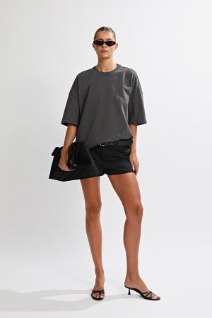 Hunter Oversized Tee Steel